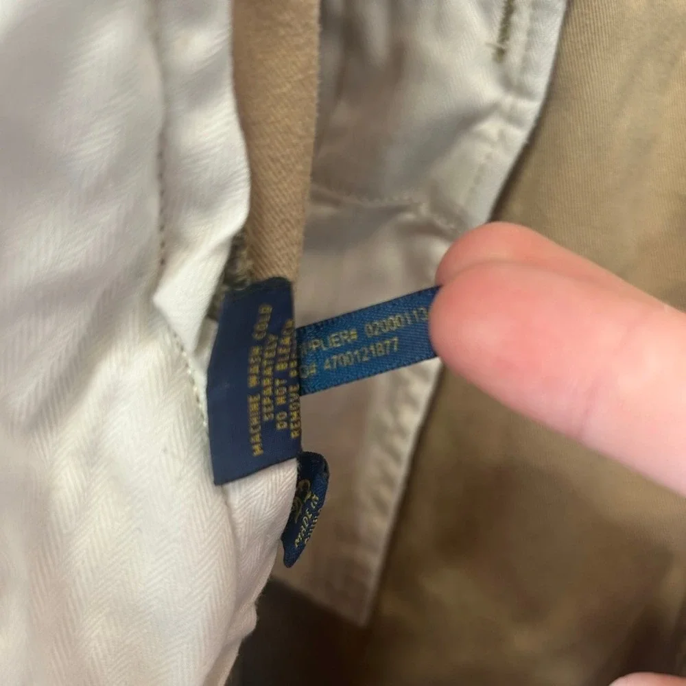 Polo Ralph Lauren Mens 42 Cargo Shorts Classic Fit Drill Khaki Tan Utility